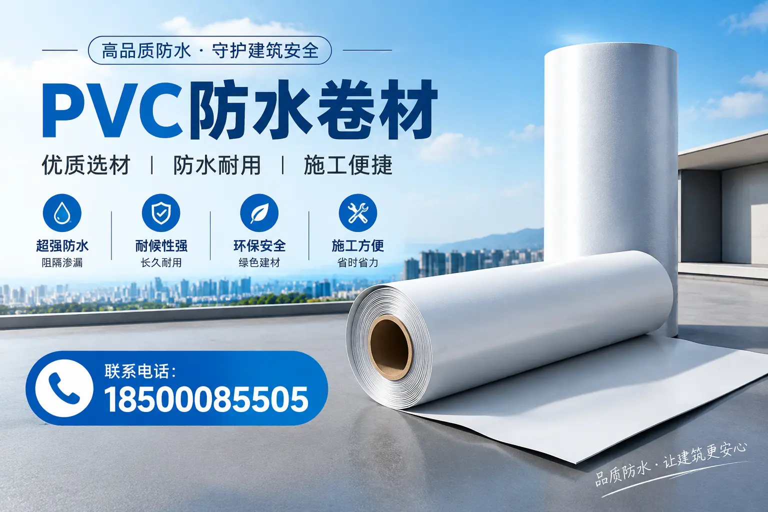 如何评估PVC防水卷材的性价比？洛阳消费者必读