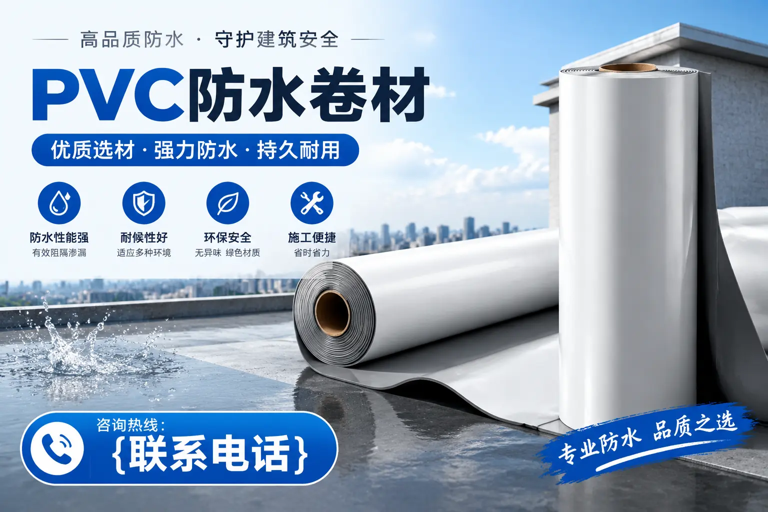PVC防水卷材的选购技巧与注意事项，助您在洛阳找到合适产品